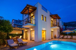Villa Lamas | Central Kalkan Sea-View Villa with Private Pool