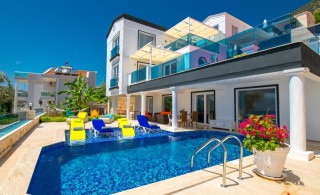 Villa Melissa | 3+1 Luxury Villa in Kalkan with Turkish Bath, Jacuzzi