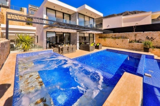 Villa Merlot | Luxury Sea View Villa in Ortaalan, Kalkan