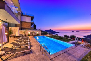 Villa Ayala | Luxury 5-Bedroom Villa with Sea View in Kalkan Kızıltaş