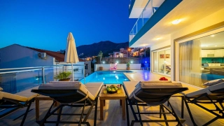 Villa Angel | Luxury Rental Villa with Sea View in Kalkan Kışla Bay