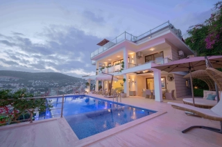 Villa Capella | Luxury 5-Bedroom Sea-View Villa in Kalkan Kızıltaş 