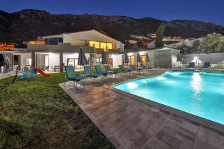 Villa Orion House | Super Luxury Villa with Tennis Court, Turkish Bath