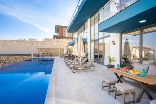 Villa Özgen Duo | Luxury Villa with Sea View for 8 People in Kalkan 