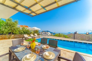 Villa Meltem – Stone Villa with Sea Views in Kızıltaş, Kalkan