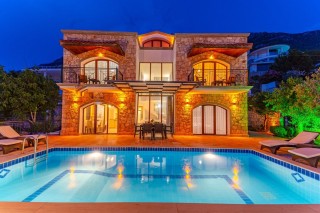 Villa Meltem – Stone Villa with Sea Views in Kızıltaş, Kalkan