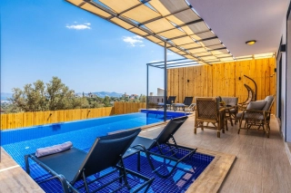 Villa Albedo – Unique View and Peaceful Holiday in Kaş Gökseki