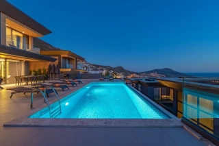 Villa Safran Maidan | Luxury Seaview Villa with Private Pool in Kalkan