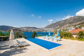 Villa Hillside Kışla | 500 m to the sea,3+1 Luxury Villa with Infinity