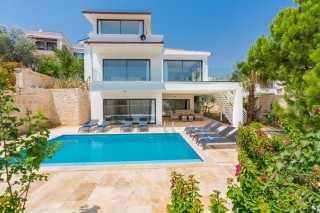 Villa City -  Sea View Villa for 8 People in Ortaalan, Kalkan