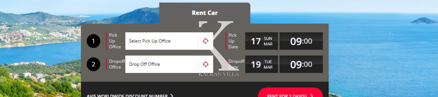 Car Rental in Kalkan: Make Your Holiday Flexible
