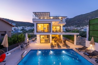 Villa Lovelet 2 | 3+1 Luxury Villa with Sea View in Kalkan Ortaalan