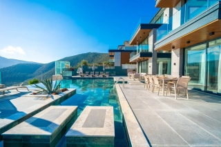 Villa Aura G | 10-Guest Sea View Villa with Children’s Pool in Kalkan