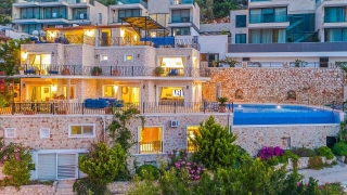 Villa Mavna | Luxury Villa with Panoramic Sea Views in Kalkan Kışla