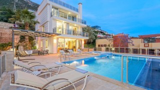 Villa Cina | 5-Bedroom Luxury Villa with View, in Kalkan Kızıltaş