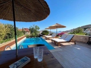 Villa Sole Myra | Villa with Pool, Walking Distance to Kalkan Center